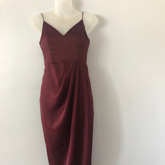 Maroon Formal Dress - Picture 3 of 3